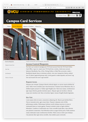 Will Steiner - Website Development - Campus Card Services