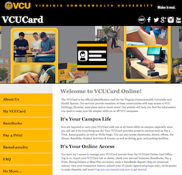 Will Steiner - Website Development - VCUCard Version One