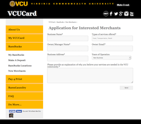 Will Steiner - Website Development - VCUCard Version One